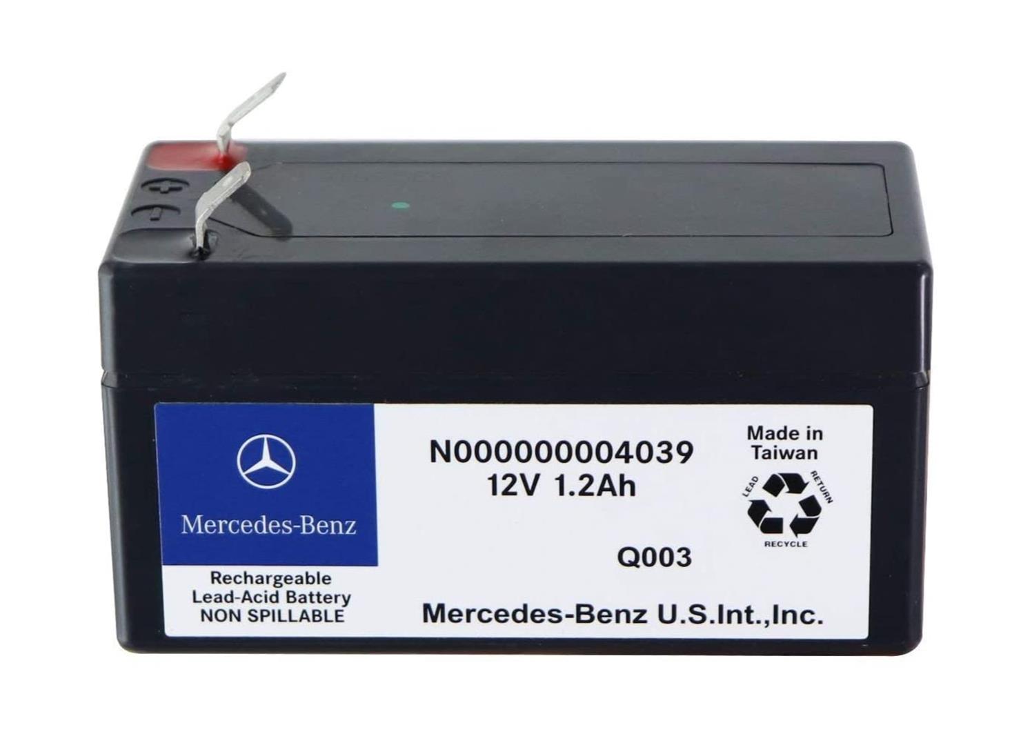 Akumulator pomoćni MERCEDES 1,2AH N000000004039 W164 ML